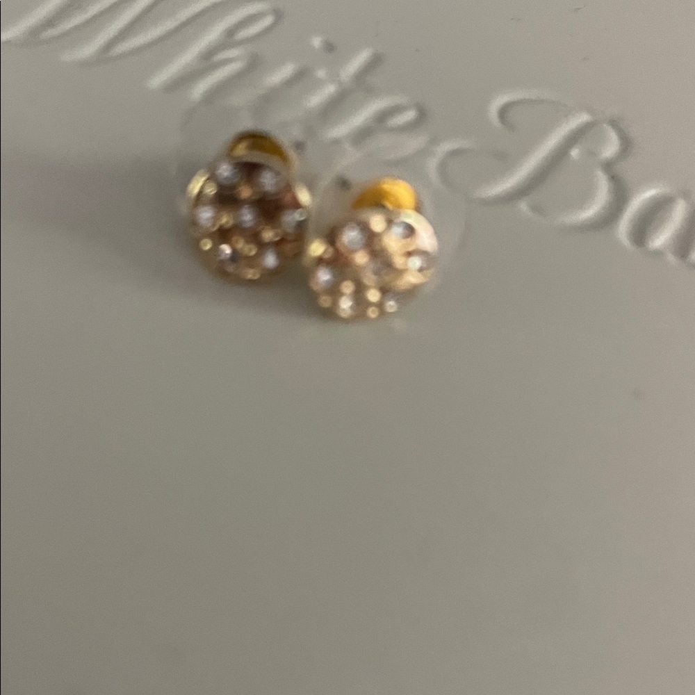 Gold Sparkle Earrings